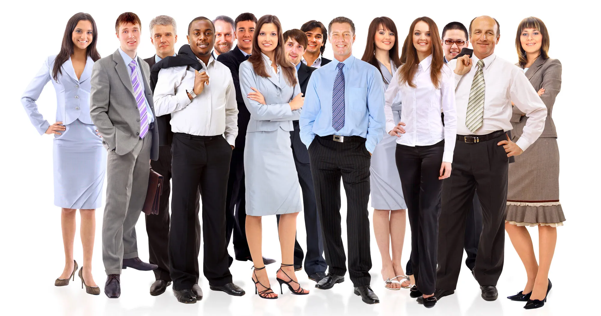Large Crowd Business Attire